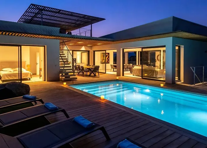 Maria 1. 12 Pers, Piscine Chauffée, 5 Min Villa Cirendinu