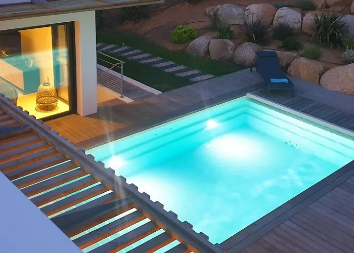 Maria 1. 12 Pers, Piscine Chauffée, 5 Min Villa Cirendinu